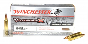 Winchester .223Rem Varmint X Polimer Tip, 3,6гр (20шт)