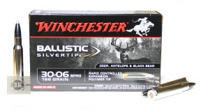 Winchester .30-06Sprg Ballistic Silvertip, 10,9гр (20шт)