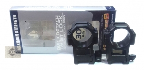 Кольца быстросъемные Leapers UTG weaver, 30мм, высокие RG2W3226