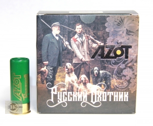 AZOT Русский охотник 12/70, №3, 32гр (25шт)