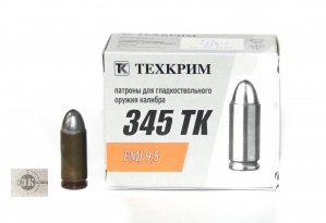 Техкрим 345ТК пуля FMJ, 9,5гр (20шт)