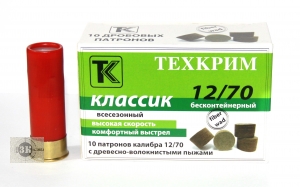 Техкрим 12/70, картечь 8,38мм "Классик" (10шт)