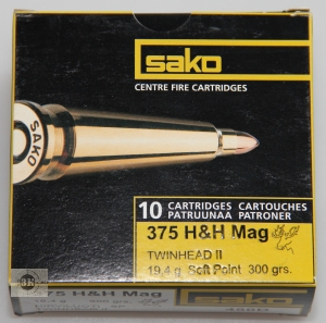 SAKO .375H&HMag Twinhead II, 19,4гр (10шт)