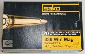 SAKO .338WinMag SP Hammerhead, 16,2гр (20шт)