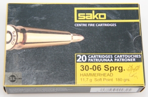 SAKO .30-06Sprg SP Hammerhead, 11,7гр (20шт)