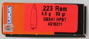 LAPUA .223Rem HPBT, 4,5гр (20шт)