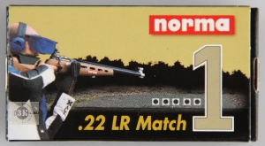 NORMA .22LR Match1, 2,6гр (50шт)