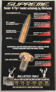 Winchester .30-06Sprg E-TIP Supreme, 9,7гр (20шт)