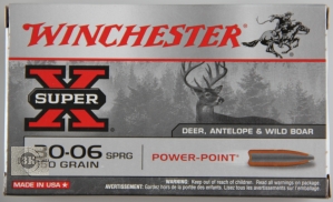 Winchester .30-06Sprg Power-Point X-Super, 9,7гр (20шт)