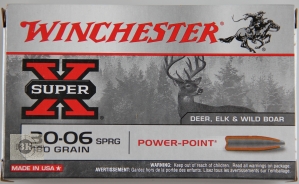 Winchester .30-06Sprg Power-Point X-Super, 11,7гр (20шт)