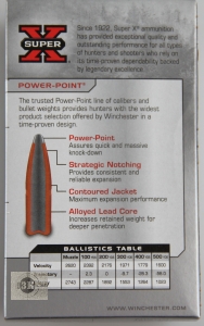 Winchester .308Win Power-Point X-Super, 11,7гр (20шт)