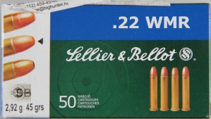 Sellier&Bellot .22WMR SB, 2,92гр (50шт)