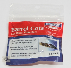 Заглушка резиновая на ствол Birchwood Barrel Cots Gun Barrel Protectors, 20шт (33713)