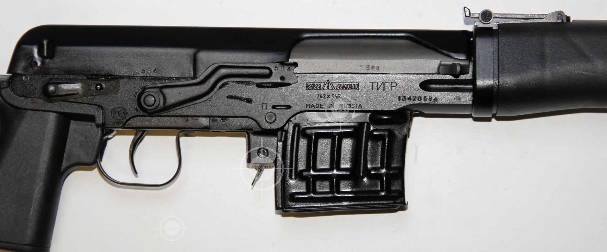 Тигр оружейный магазин. Тигр-01 пластик кал 7.62х54 r ствол 620 мм. M16a1 кал. .223 Blank.