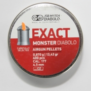 Пуля пневматическая JSB Exact Monster Diabolo 4,5мм, 0,87гр (400шт)