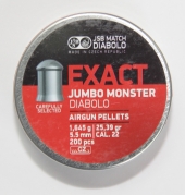 Пуля пневматическая JSB Exact Jumbo Monscter Diabolo 5,5мм, 1,64гр (200 шт)