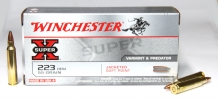 Winchester .223Rem Jacket SP X-super, 3,6гр (20шт)