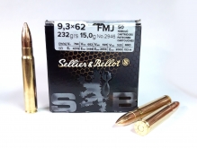 Sellier&Bellot 9,3x62 FMJ, 15гр (50шт)