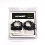 Кольца FUNPOWEROPTIC быстросъемные на weaver (30мм) #SR-Q3002WL