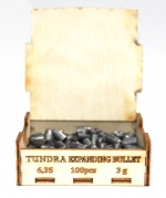 Пуля пневм. Tundra Expanding Bullet 6,35mm, 3гр (100шт)