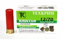 Техкрим 12/70, картечь 8,38мм "Классик" (10шт)