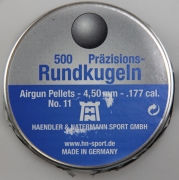 Пуля пн. H&N Round Kugeln (4.5 мм., 500шт.)