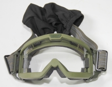 Очки тактические C.R.O. SYSTEM NVG на шлем, 3 сменные линзы (олива) CRO-K2152-OLV